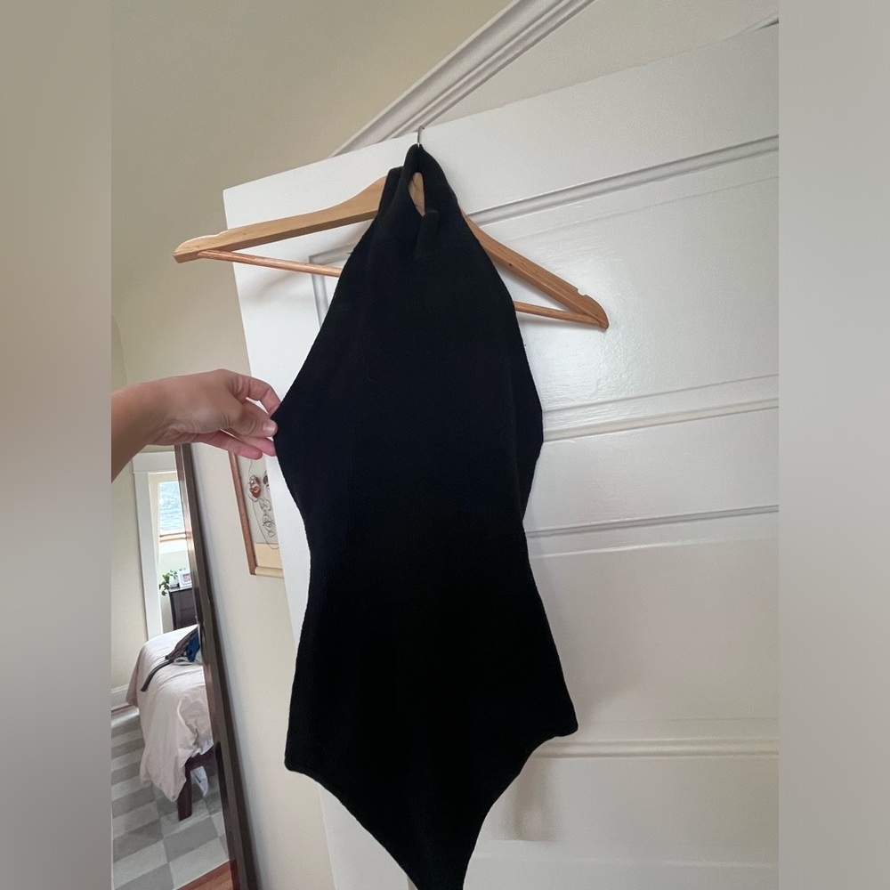 Abercrombie Bodysuit Haltertop Neck